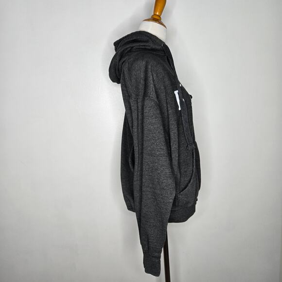 GGS Canada Banff Hooded Sweatshirt Dark Gray Mountains Cozy Women Large - Picture 2 of 11